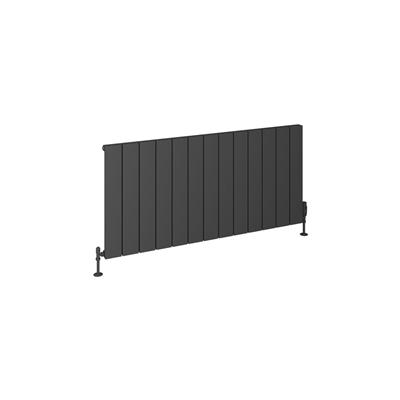 Rosano 600 x 1230 Aluminium Radiator Matt Anthracite