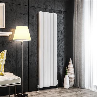 Guardia 1800 x 470 Aluminium Radiator Matt White