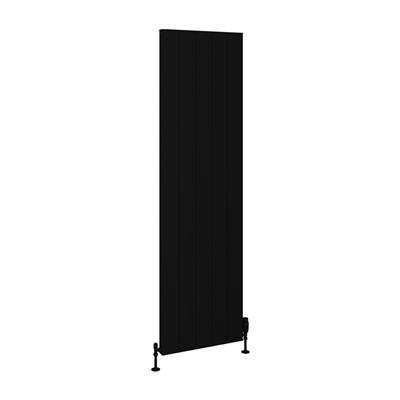 Vesima 1800 x 503 Aluminium Radiator Matt Black