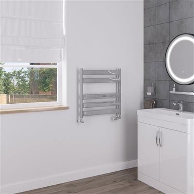 Pelago Aluminium Towel Rail 600x600mm Polished Aluminium