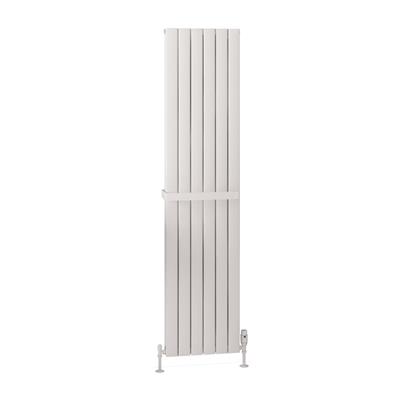 Hadleigh 1800 x 415 Aluminium Radiator Matt White