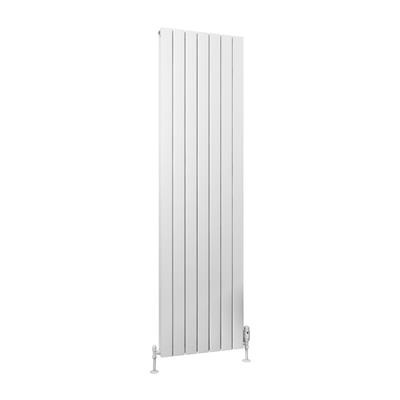 Hadleigh 1800 x 485 Aluminium Radiator Matt White