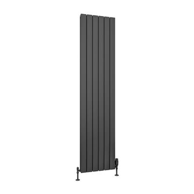 Hadleigh 1800 x 415 Aluminium Radiator Matt Anthracite