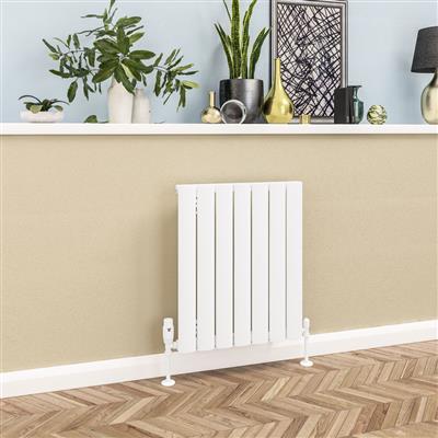 Sandhurst 600 x 485 Aluminium Radiator Matt White