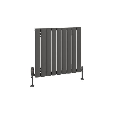 Sandhurst 600 x 625 Aluminium Radiator Matt Anthracite