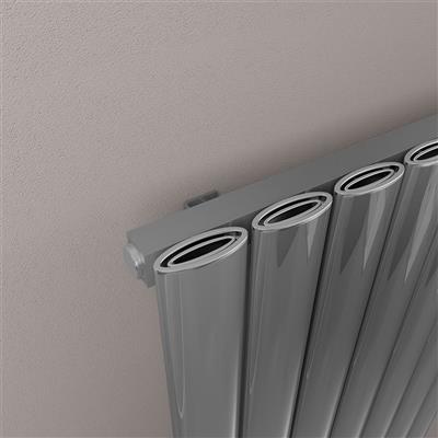 Sandhurst 1800 x 275 Aluminium Radiator Polished Aluminium