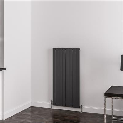 Addington Aluminium 1200 x 588 Radiator Type10 Matt Anthracite