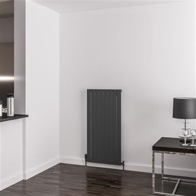 Addington Aluminium 1200 x 588 Radiator Type10 Matt Anthracite