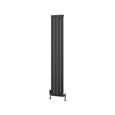 Addington Aluminium 1800 x 292 Radiator Type10 Matt Anthracite