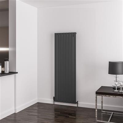 Addington Aluminium 1800 x 588 Radiator Type10 Matt Anthracite