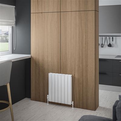 Addington Aluminium 600 x 514 Radiator Type20 Gloss White