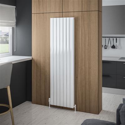 Addington Aluminium 1800 x 440 Radiator Type20 Gloss White