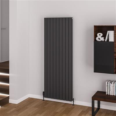 Addington Aluminium 1800 x 588 Radiator Type20 Matt Anthracite