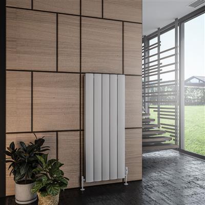 Guardia 1200 x 470 Aluminium Radiator Matt Grey