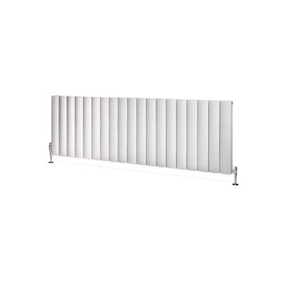 Guardia 600 x 1800 Aluminium Radiator Matt White