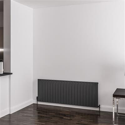 Addington Aluminium 600 x 1624 Radiator Type10 Matt Anthracite