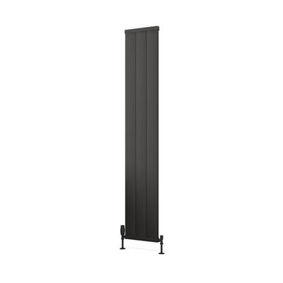 Kingswood Slimline 1800 x 310 Aluminium Radiator Matt Anthracite