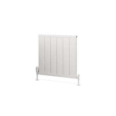 Kingswood Slimline 600 x 610 Aluminium Radiator Matt White