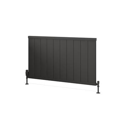 Kingswood Slimline 600 x 1010 Aluminium Radiator Matt Anthracite