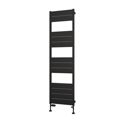 Kingswood Slimline 1820 x 500 Aluminium Towel Rail Matt Black