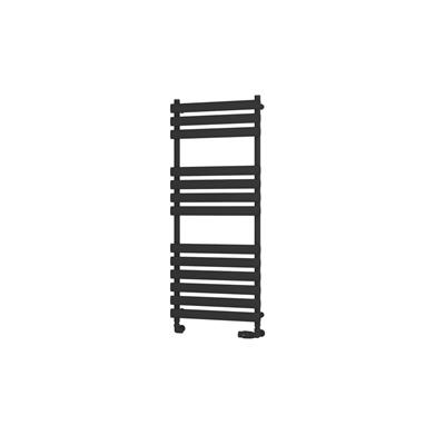 Tunstall 1200 x 500 Towel Rail Matt Black