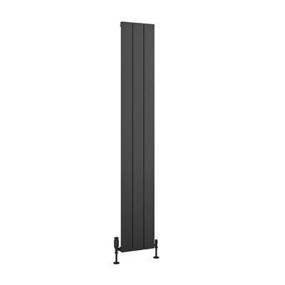 Charlton 1800 x 280 Aluminium Radiator Matt Anthracite