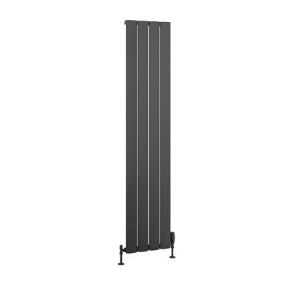 Malmesbury 1800 x 375 Aluminium Radiator Matt Anthracite