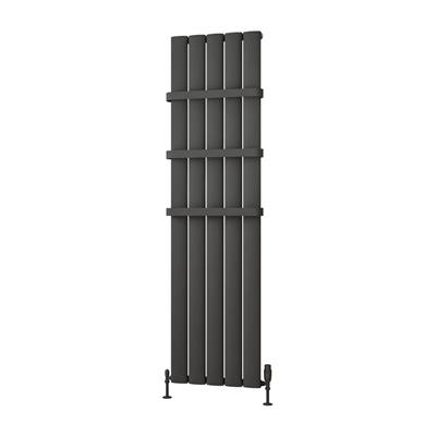 Malmesbury 1800 x 470 Aluminium Radiator Matt Anthracite