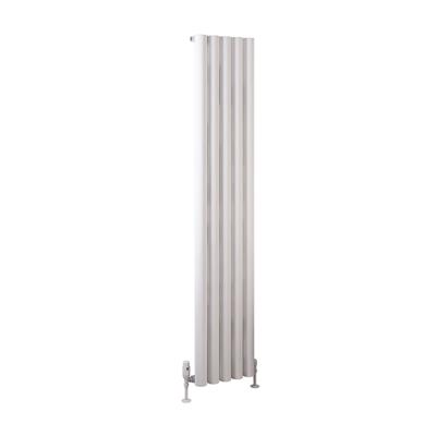 Burford 1800 x 345 Aluminium Radiator Matt White