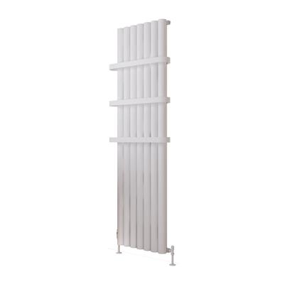 Burford 1800 x 485 Aluminium Radiator Matt White