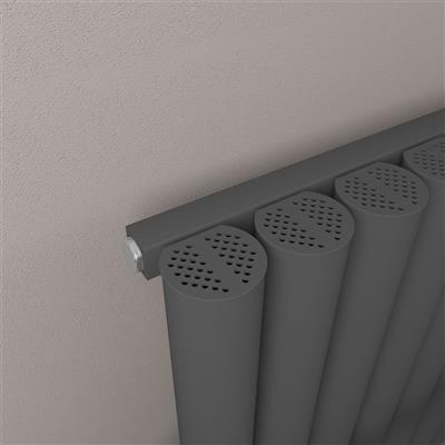 Burford 600 x 485 Aluminium Radiator Matt Anthracite