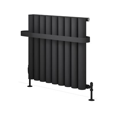 Burford 600 x 625 Aluminium Radiator Matt Anthracite