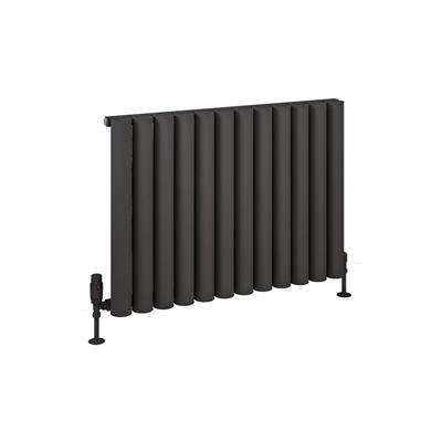 Burford 600 x 835 Aluminium Radiator Matt Anthracite