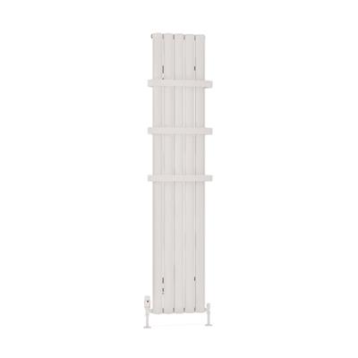 Kelmscott 1800 x 345 Aluminium Radiator Matt White