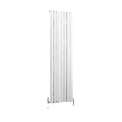 Kelmscott 1800 x 485 Aluminium Radiator Matt White