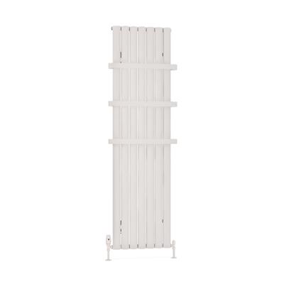 Kelmscott 1800 x 485 Aluminium Radiator Matt White