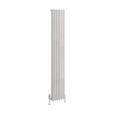 Witney 1800 x 280 Aluminium Radiator Matt White