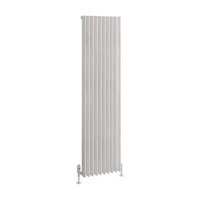 Witney 1800 x 470 Aluminium Radiator Matt White