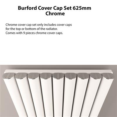 Burford Cover Cap Set 625mm Chrome