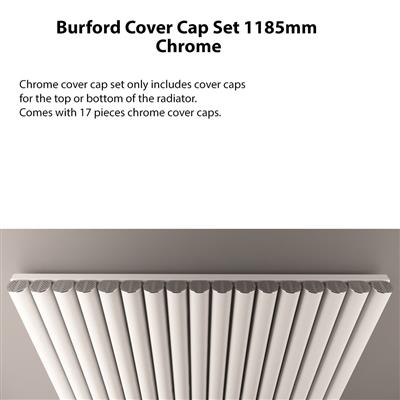 Burford Cover Cap Set 1185mm Chrome