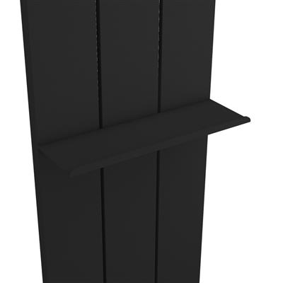 Flat Towel Shelf 280mm Charlton/Rosano Matt Black