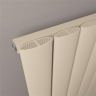 Malmesbury 600 x 1230 Aluminium Radiator Matt Cappuccino