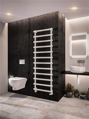 Marlow 1750 x 600 Towel Rail Matt White