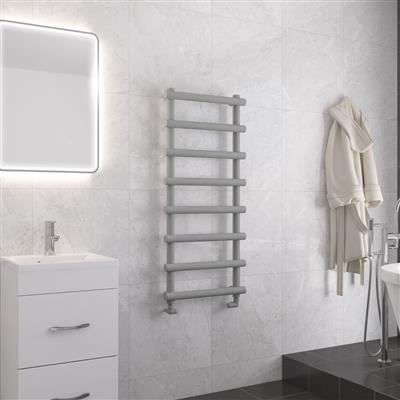 Marlow 1150 x 500 Towel Rail Matt Grey