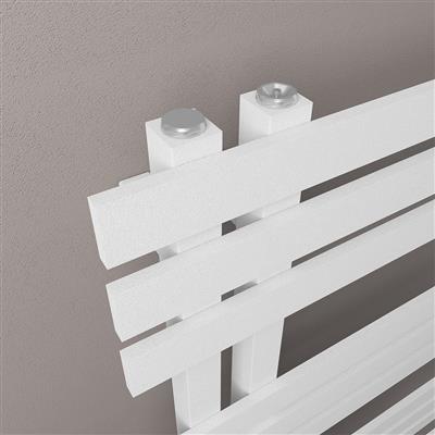 Hurley 1200 x 600 Towel Rail Matt White 