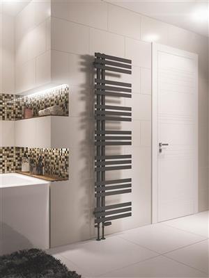 Hurley 1800 x 500 Towel Rail Matt Anthracite 