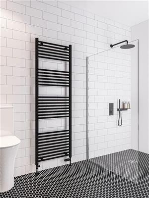 Wingrave 1800 x 600 Straight Multirail Matt Black