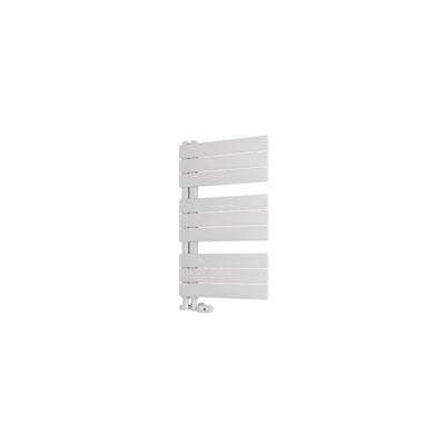 Helmsley 800 x 500 Towel Rail Matt White