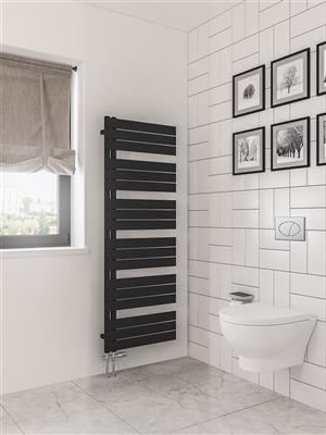 Helmsley 1640 x 600 Towel Rail Matt Black