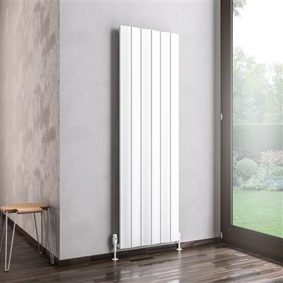 Fairford 1800 x 565 Aluminium Radiator Matt White